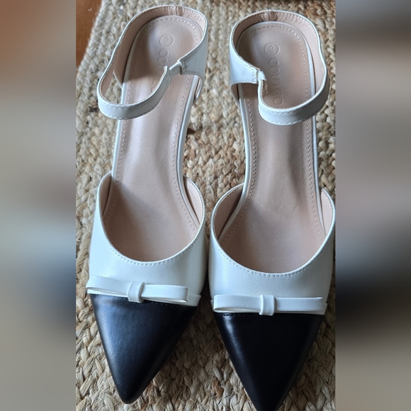Coutgo Womens Mules Heels - Picture 1 of 8